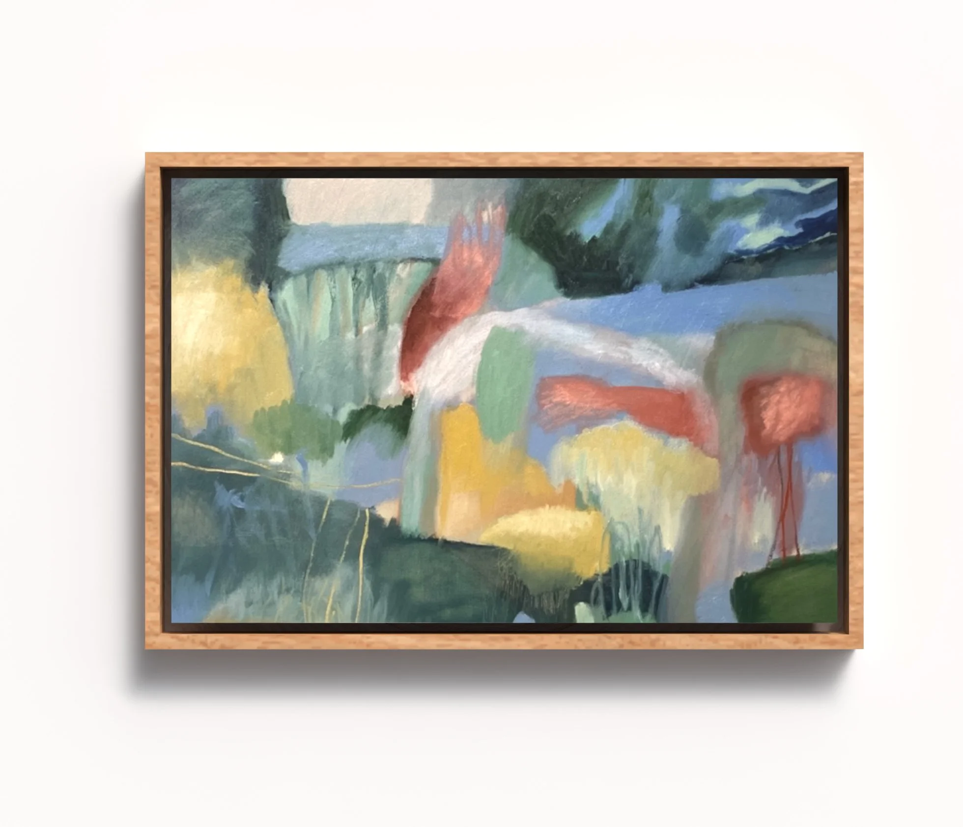 The Bridge in Hobart, Oil on Polycotton Canvas, 30.5 x 45.7 cm, $820