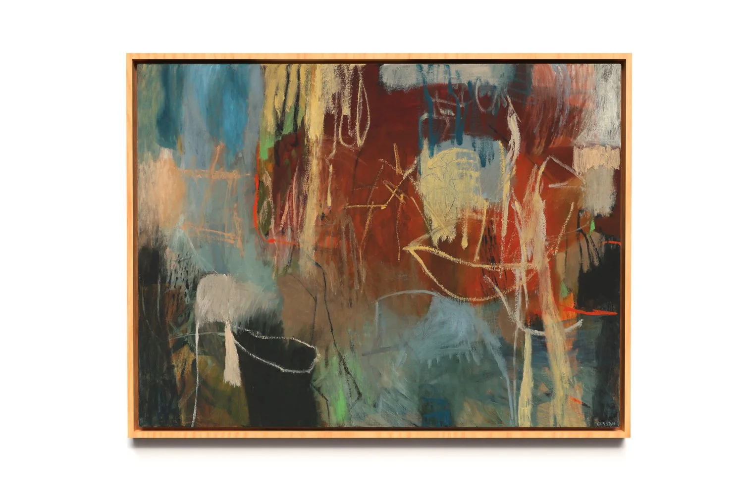 'Loop' Oil on Linen, 61 x 81cm, $2800