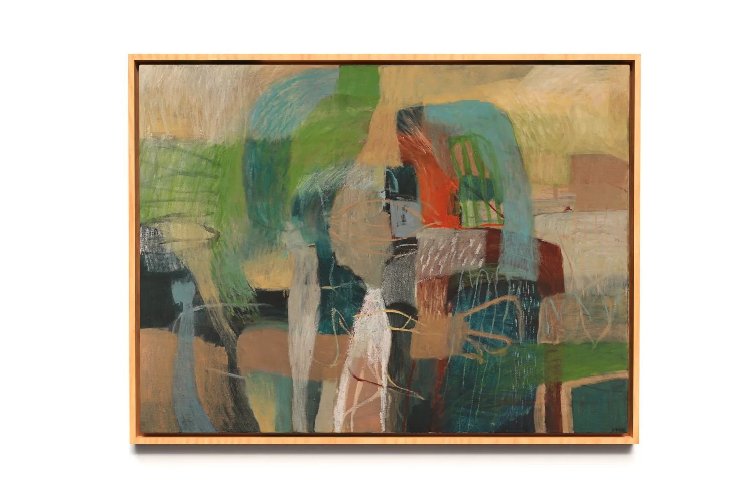'Causeway' Oil on Linen, 61 x 81cm, $2800