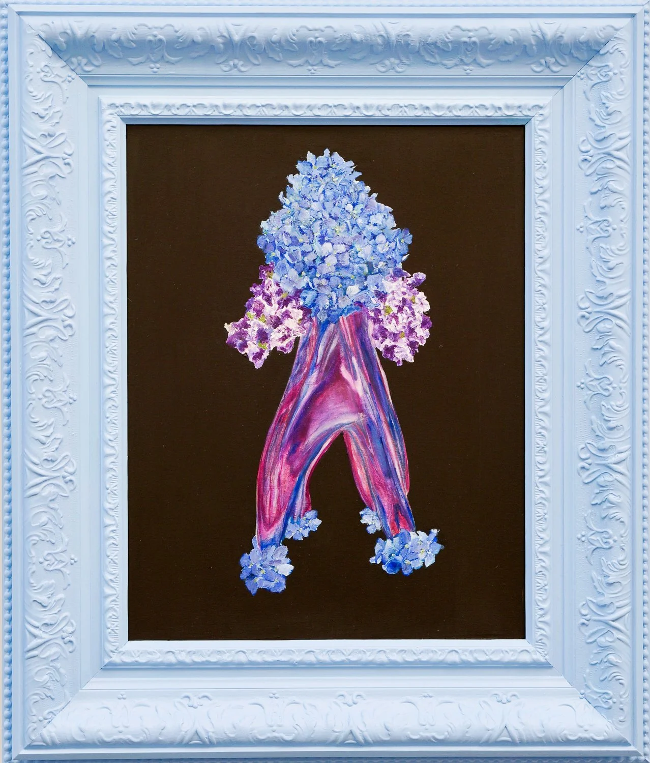 Poodle 45x52cm Oil on poly cotton canvas $1100
SOLD