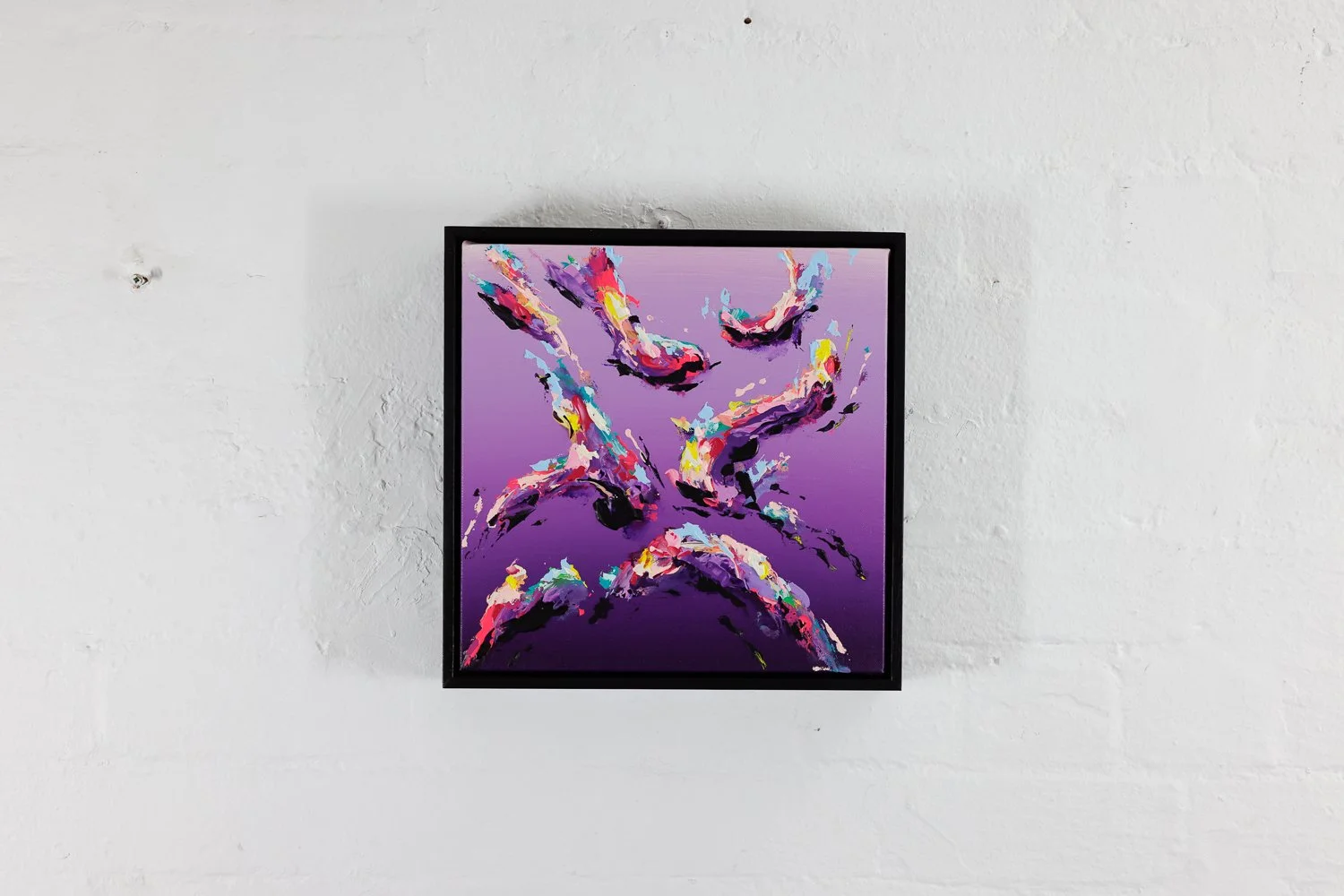 Projection #18
Acrylic on canvas, Framed in Sustainable Vic Ash
30 x 30cm
$380 (SOLD)