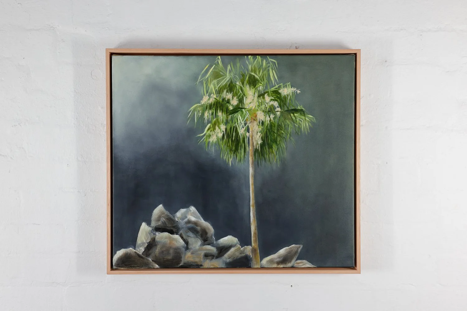 Rock Palm 66x580cm Oil on canvas $1550