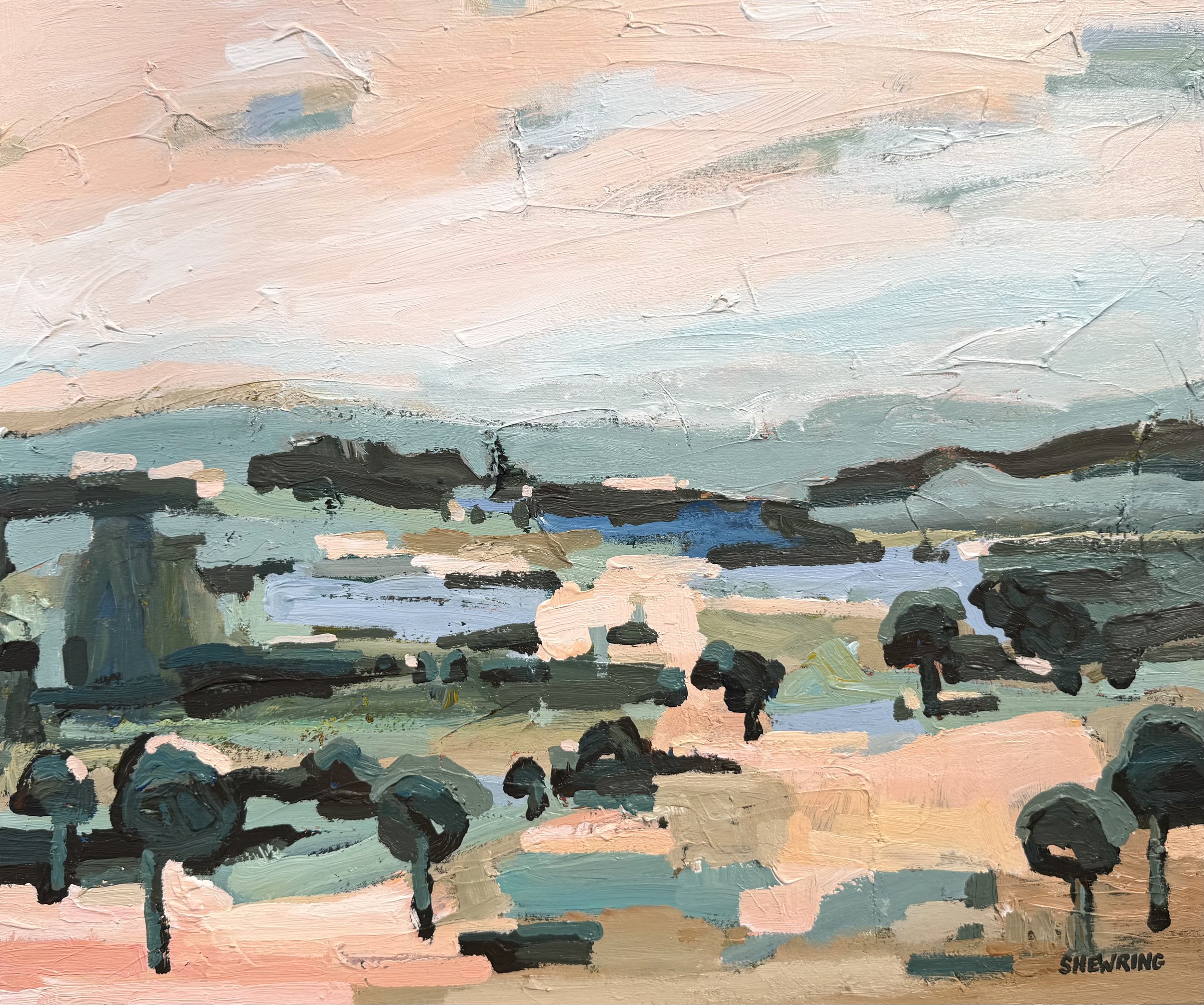 Mountains Of Blue 2026 Jen Shewring 61 x 51 cm acrylic on canvas.jpeg