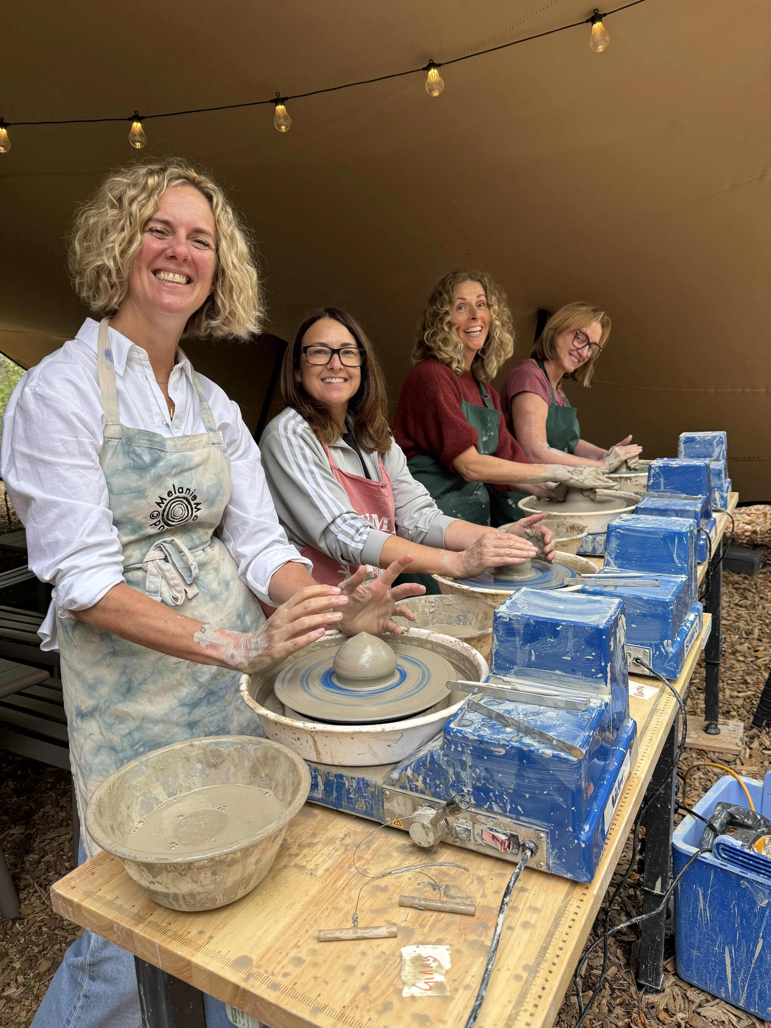 THE MAKERS at CRAFT RENAISSANCE Pottery Wheel Taster Workshop