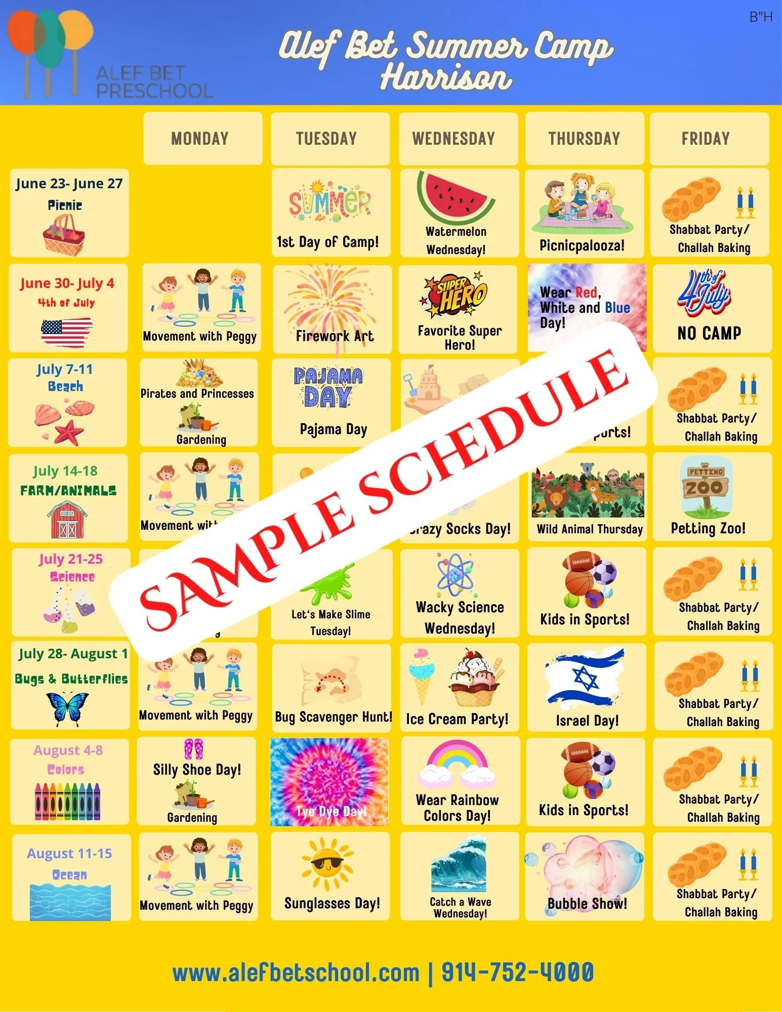 Summer Program — Alef Bet School