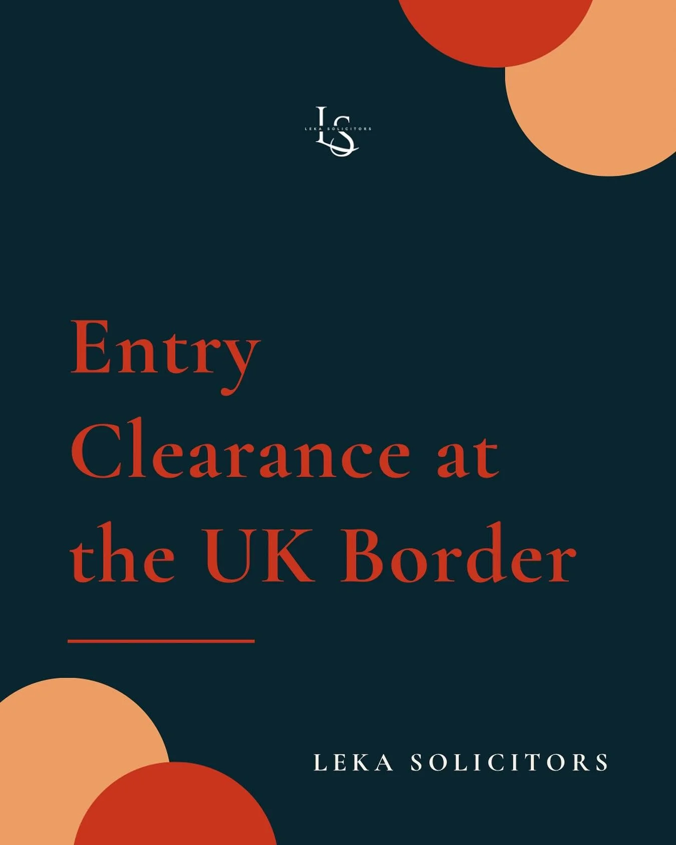 New article on Entry Clearance at the border. Getting into the UK on a visitor visa is harder than you&rsquo;d think! One of our Trainees Razan wrote the article. Give it a read - link in our bio.