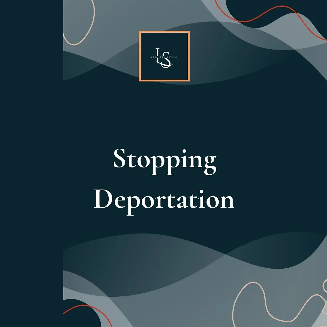 Last week we were able to stop the deportation of our client with very short notice. 

Our client and his partner were thrilled and said &lsquo; I had the most amazing service provided by Sashi and Brigesa. Very professional and efficient, we had to 