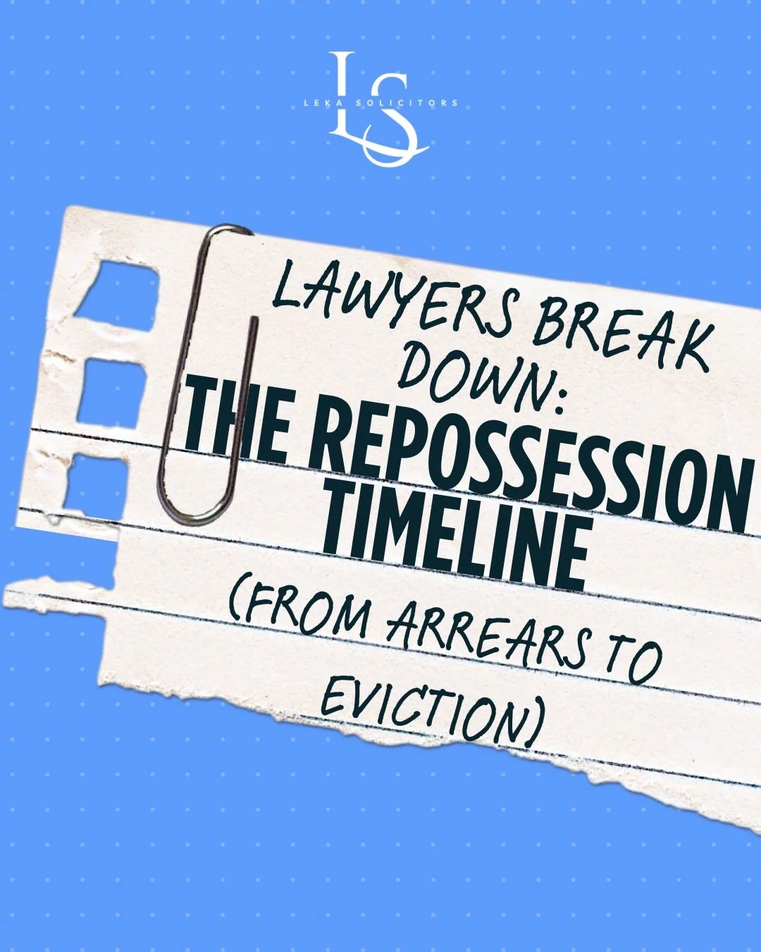 Falling behind on your mortgage can leave people unsure what happens next. When the process feels unclear, it can be harder to know when to act.

That is why we have broken down the typical repossession timeline, from missed payments through to the w
