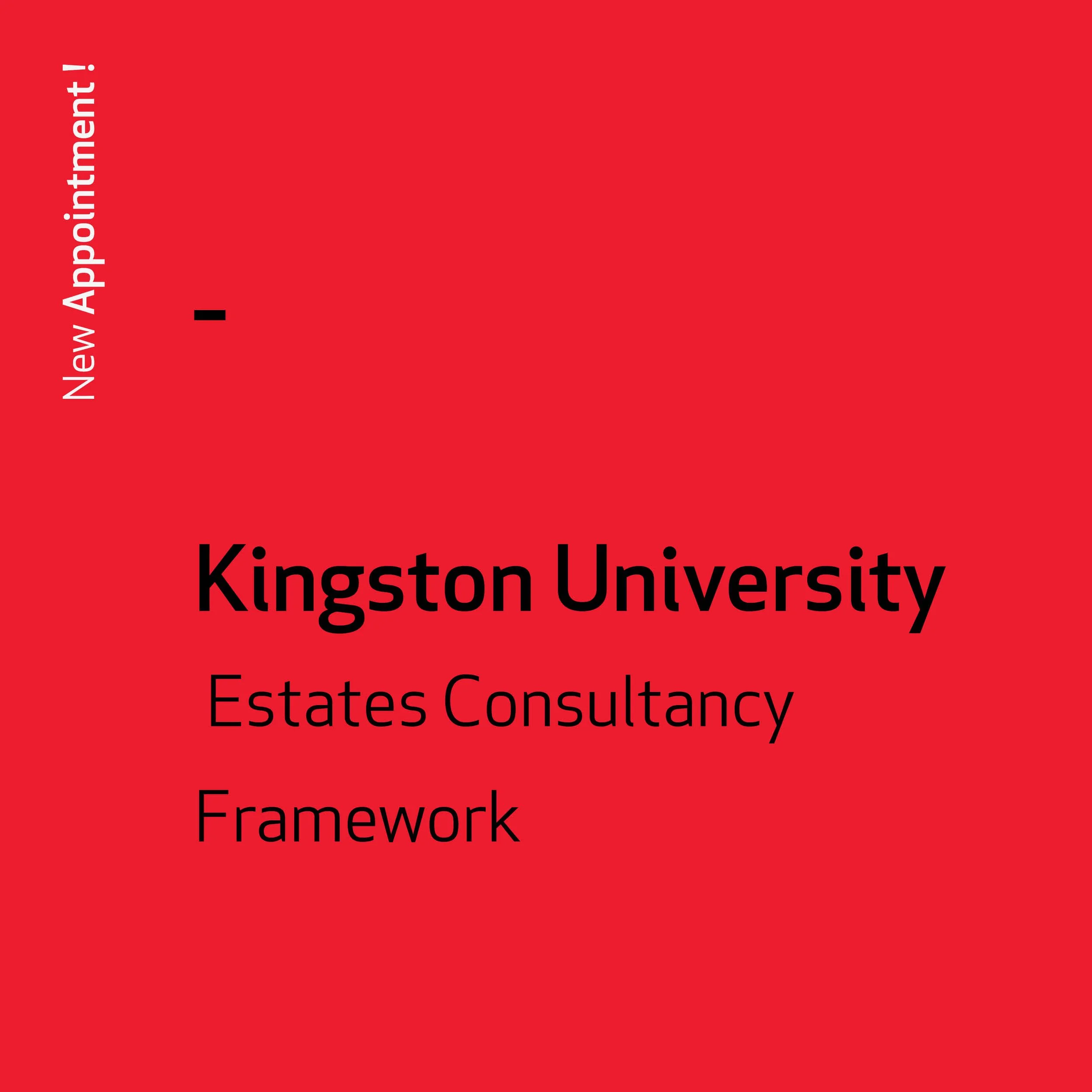 Kingston University: Consultant Framework