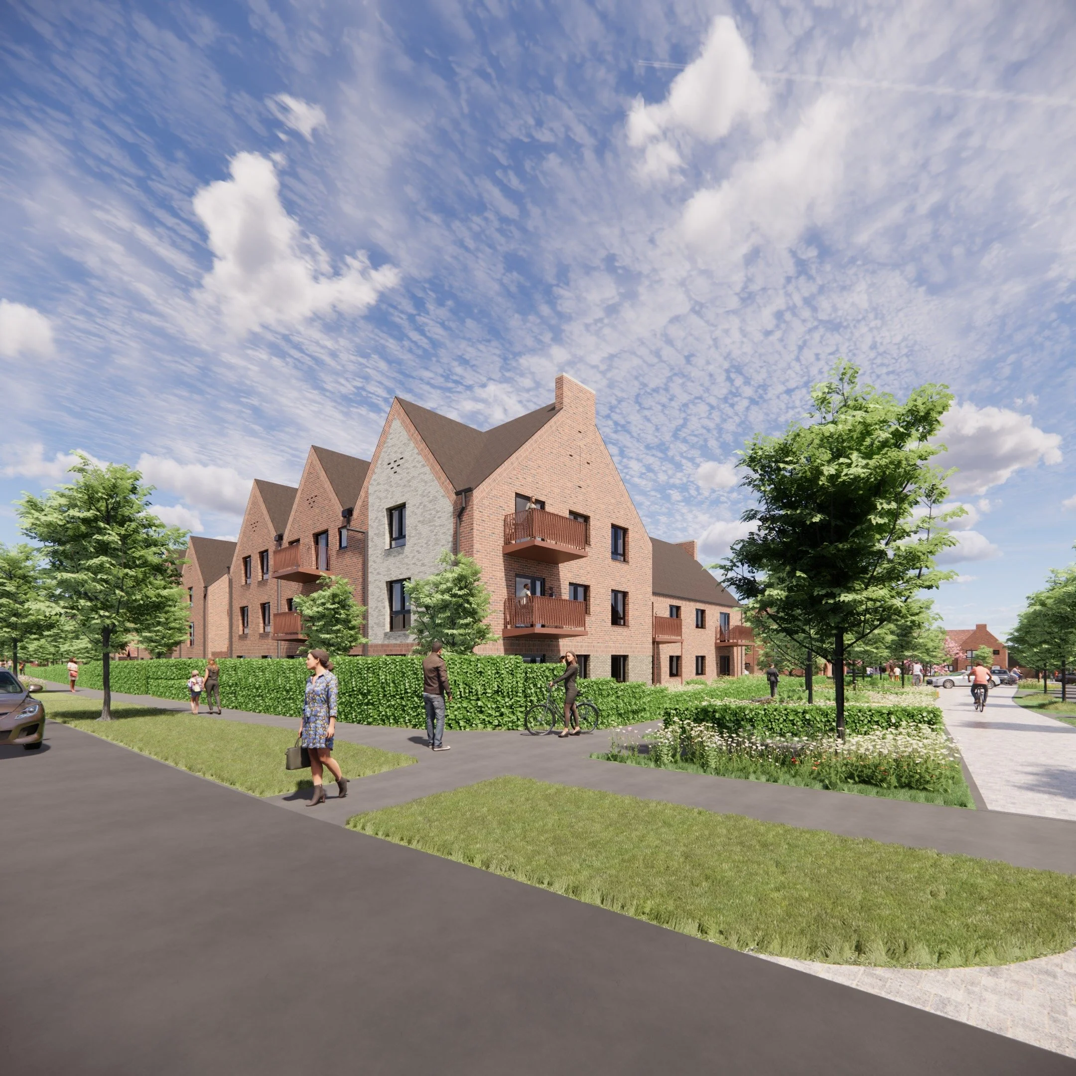 Building Q - a contemporary Arts and Crafts apartment building