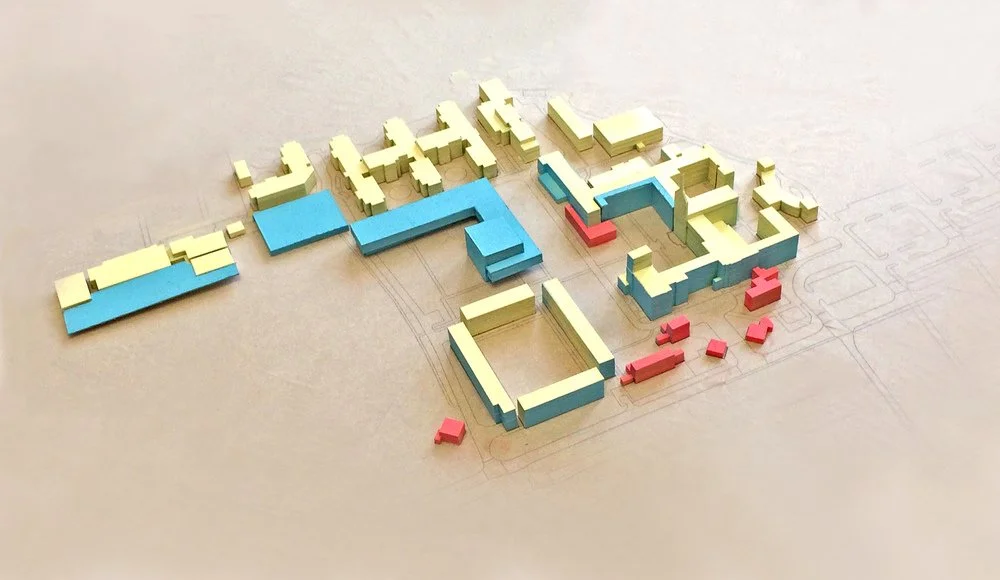 Concept model, massing model