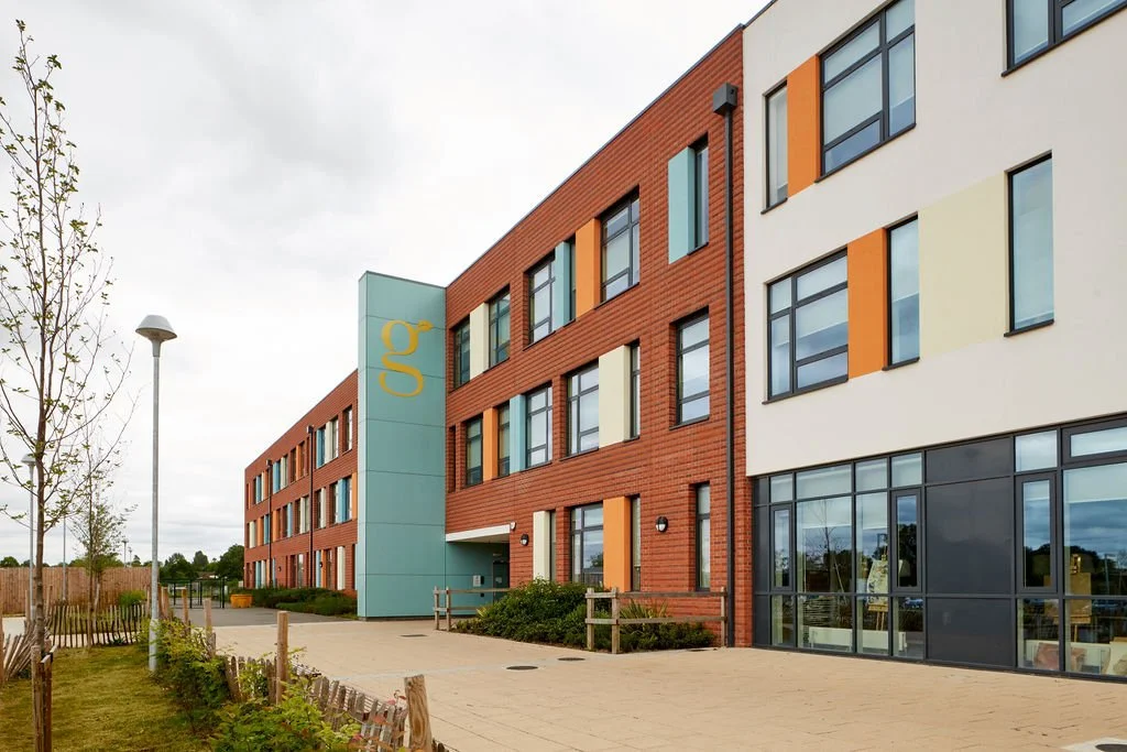 main entrance approach