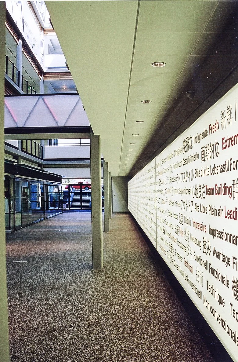 Atrium view at lower ground floor