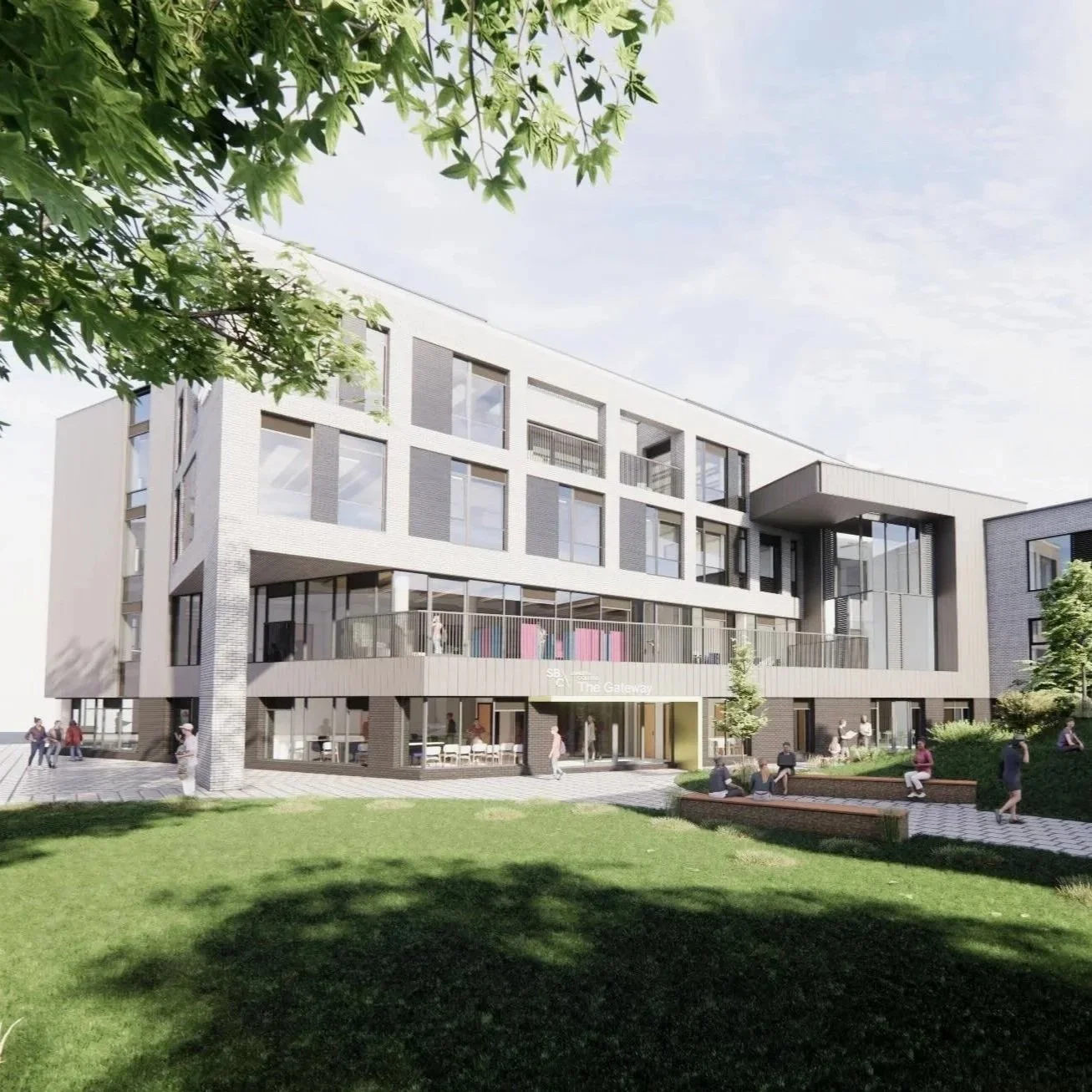 South Bank Colleges, Block A, Clapham Campus, Clapham Common
