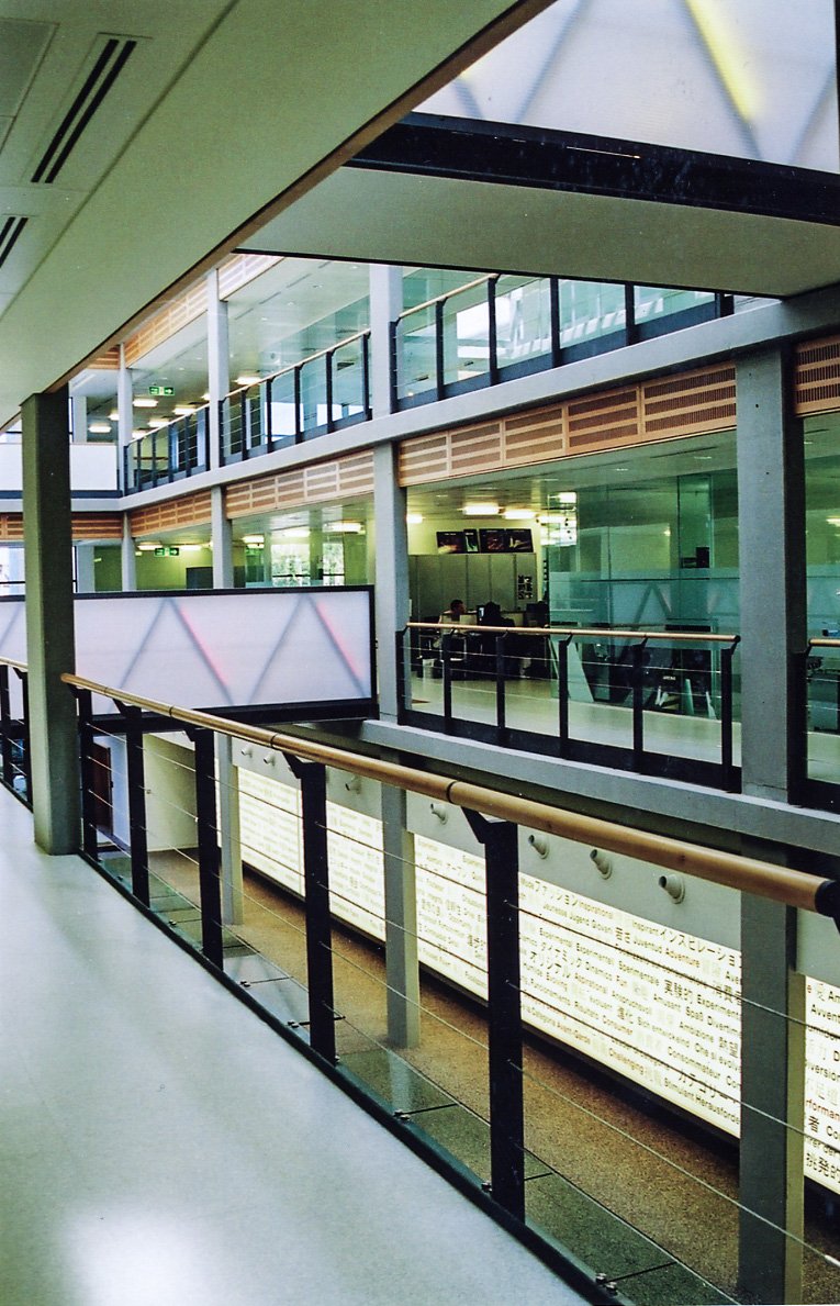 Atrium view at upper ground floor