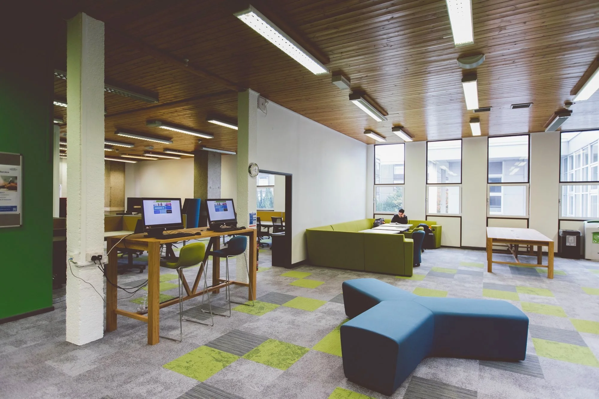 refurbishment of the library space