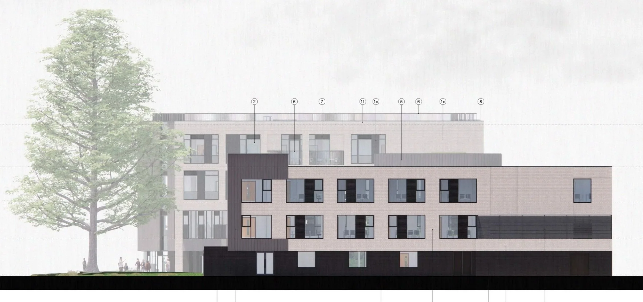 south west elevation