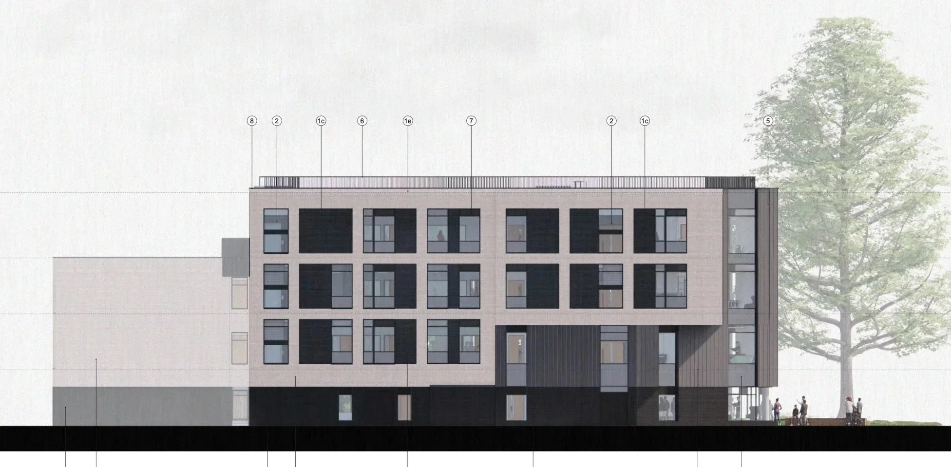 North east elevation