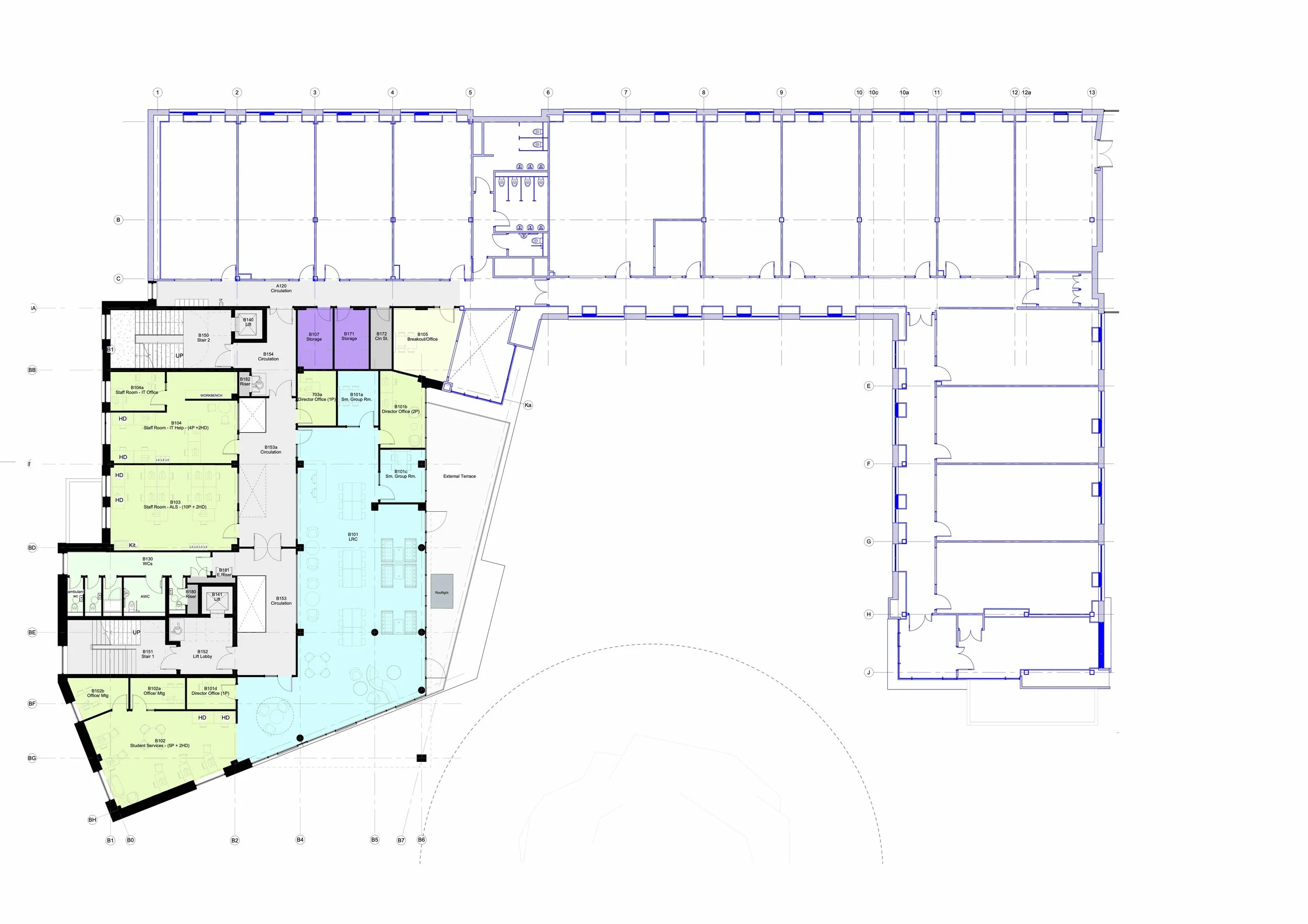 Typical Upper floor Plan Layout