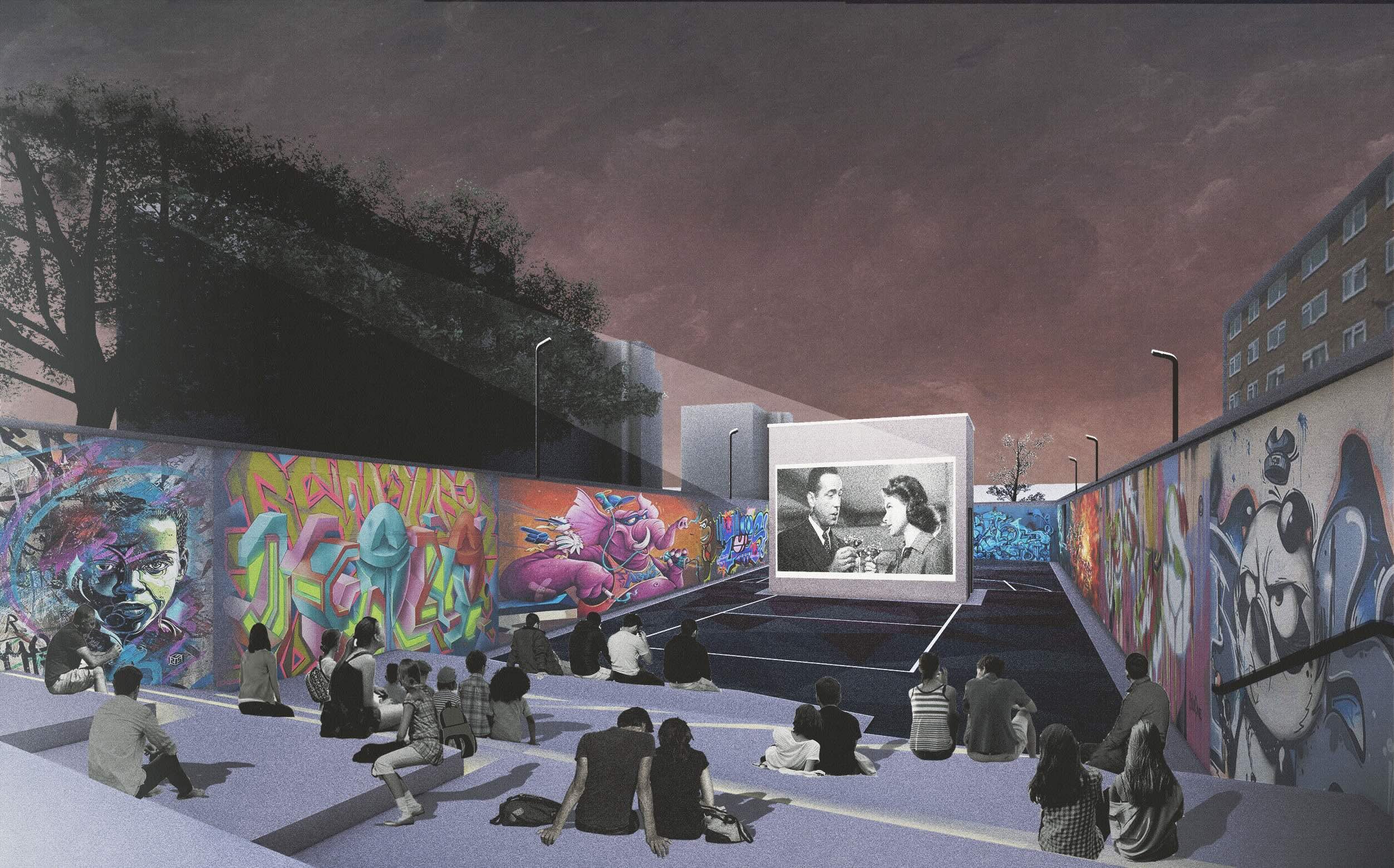 Event space - outdoor cinema