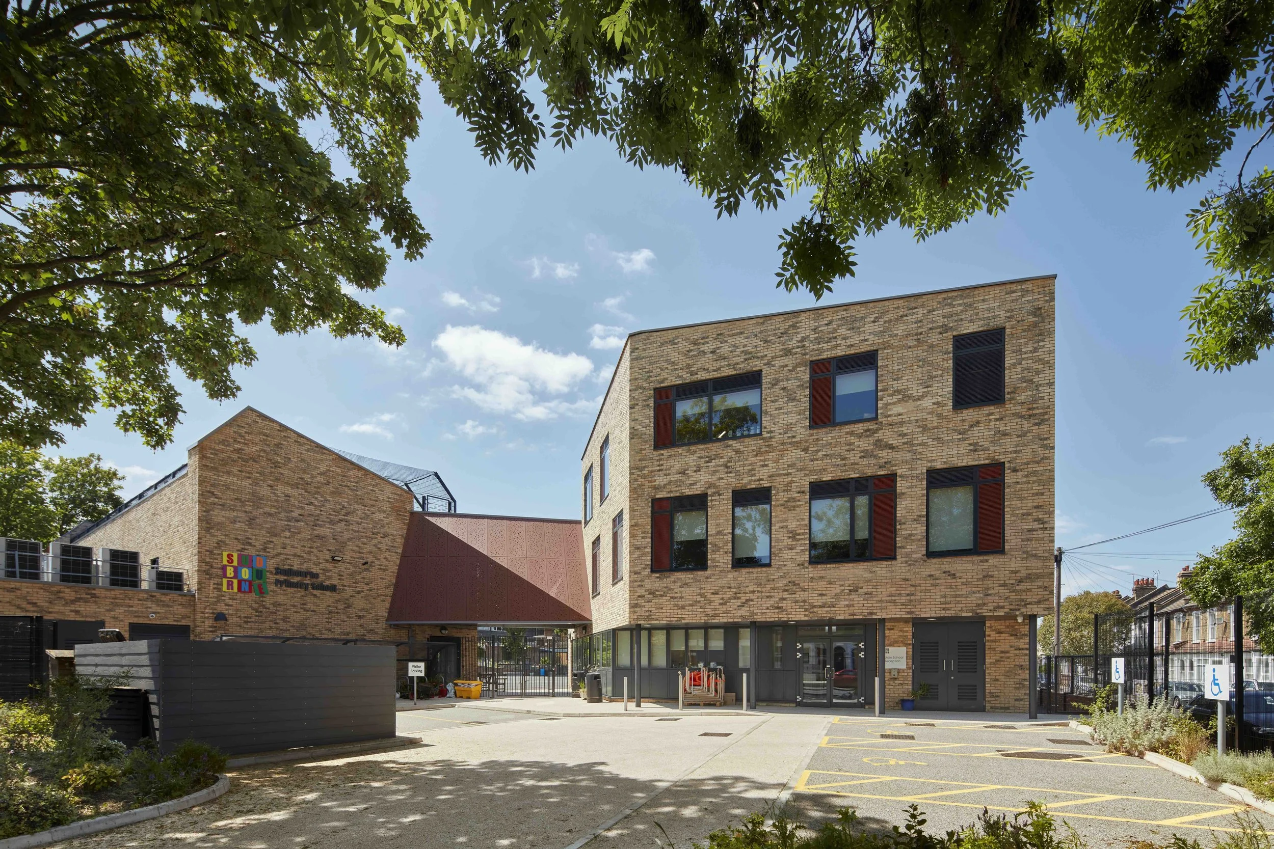 main entrance approach