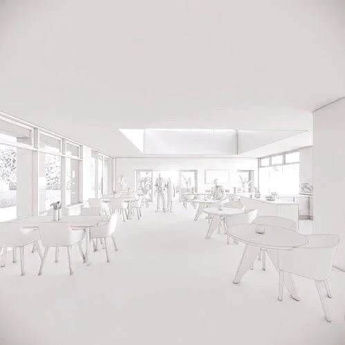 communal living room and lounge area