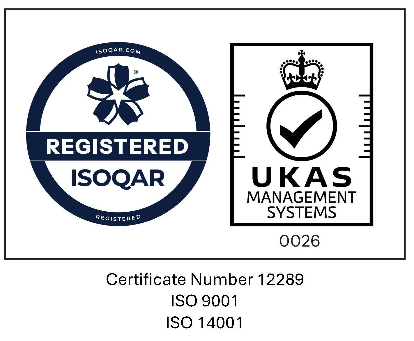 ISO Certfication No.