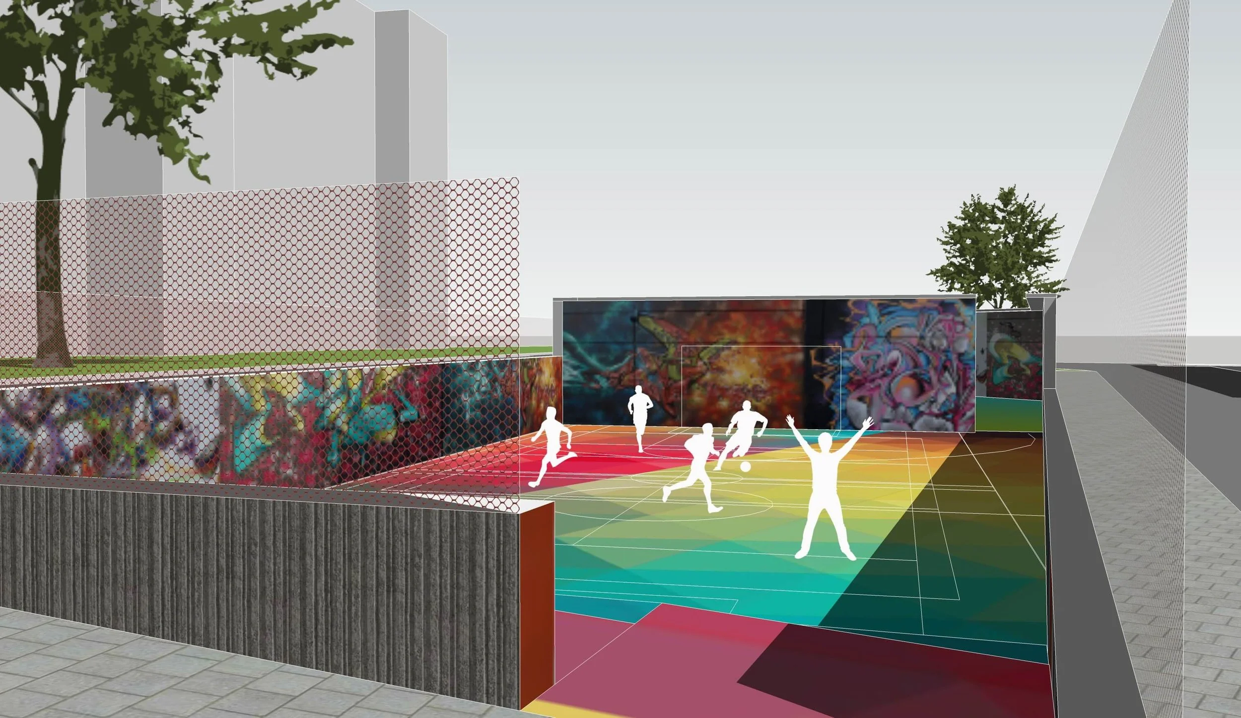 Event space - ball court