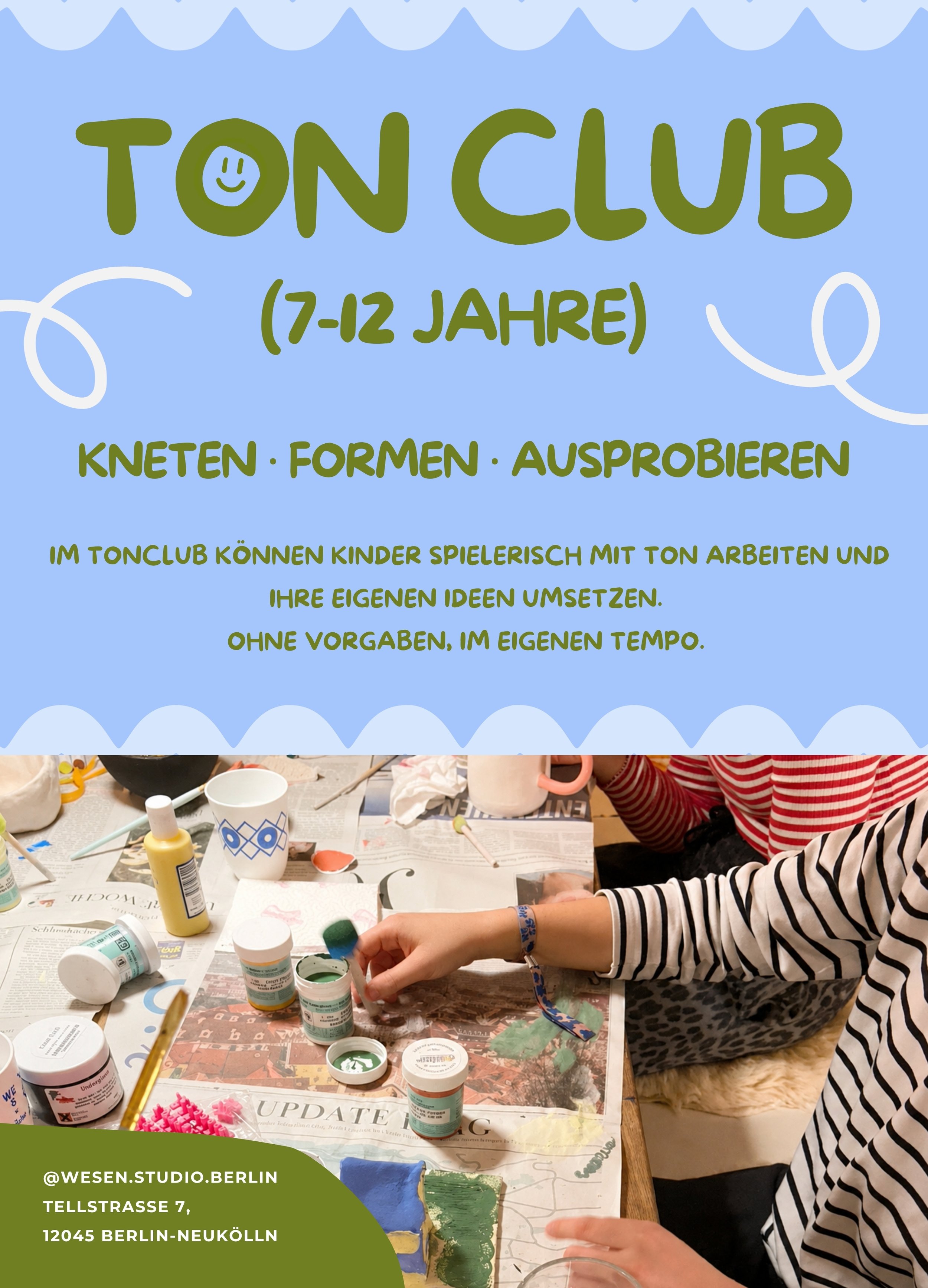TONCLUB (7-12 Jahre) - 4 Termine