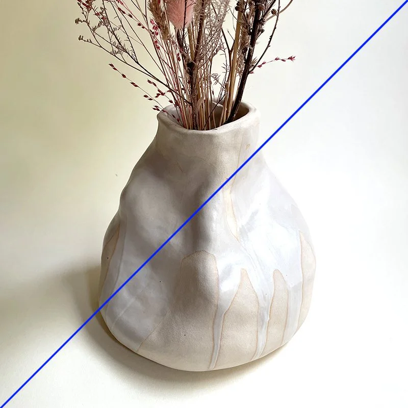 Soft Curve Ceramic Vase II