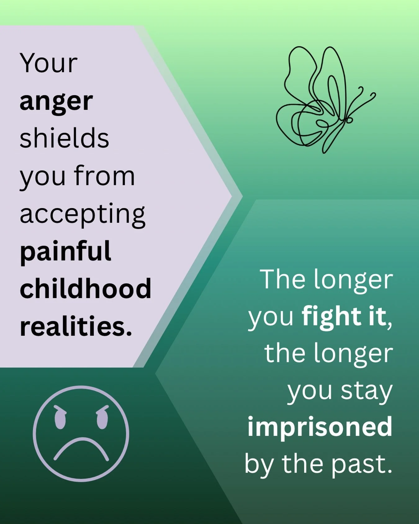 🌿There&rsquo;s nothing wrong with anger itself. It becomes difficult only when you bottle it up or lash out&mdash;neither is a solution. 

🌿Anger often protects something vulnerable within us&mdash;hiding emotional hurt and unaddressed feelings lik