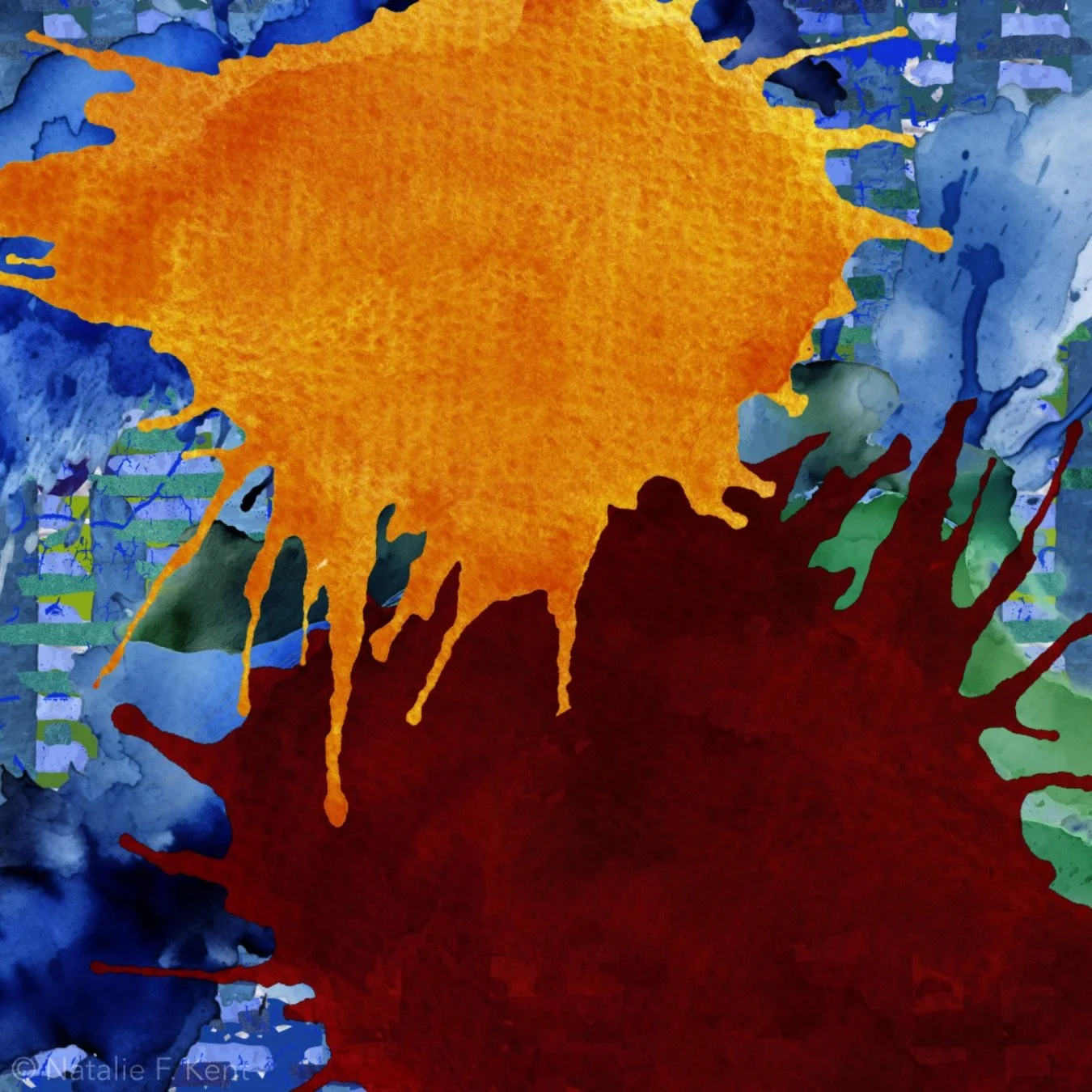 Untitled, 2024, digital collage made with Adobe Express (for promotional post – text removed)