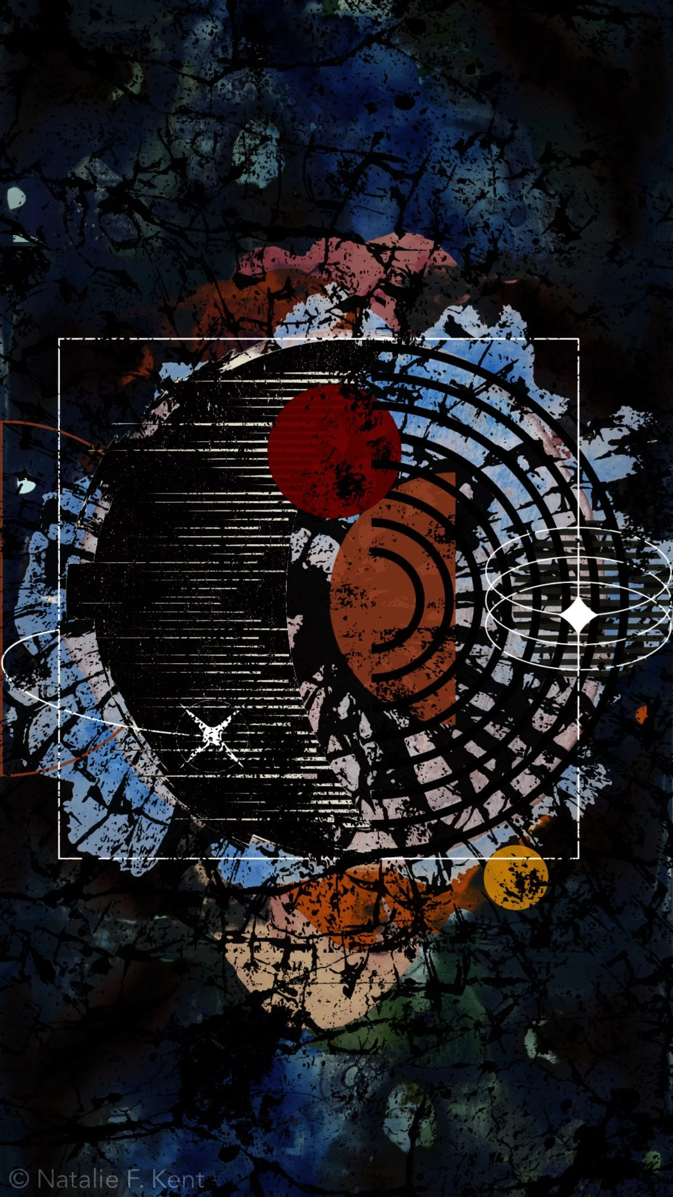 T0n1ght T0n1ght (state iii), 2024, digital collage made with Adobe Express