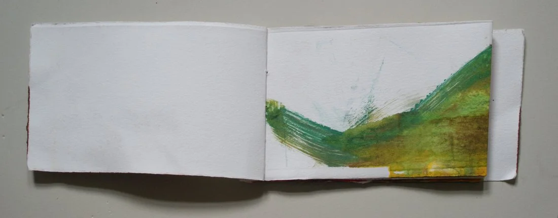 Leftovers I, 2010, monotype artist's book