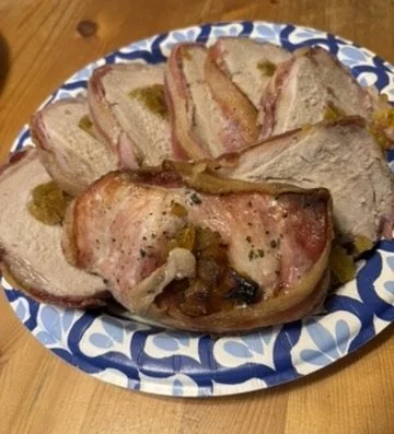Pork Roulade Stuffed with Apricots