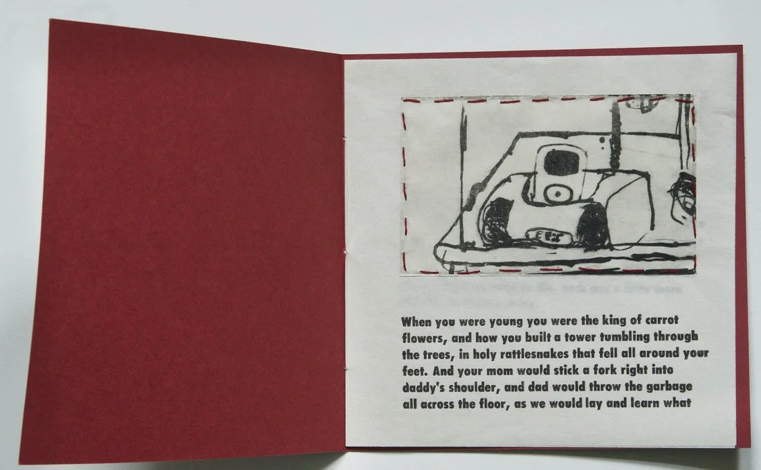 In the Aeroplane Over The Sea, 2008, set of artist's books with letterpress text with photopolymer gravure illustrations