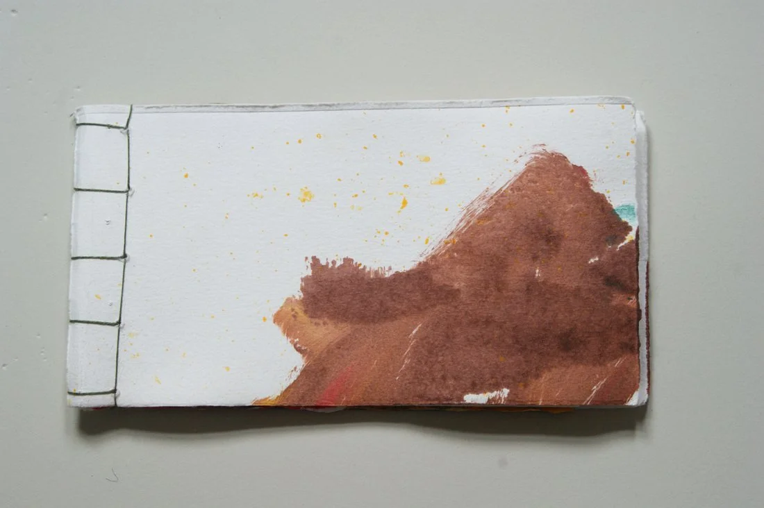 Leftovers I, 2010, monotype artist's book
