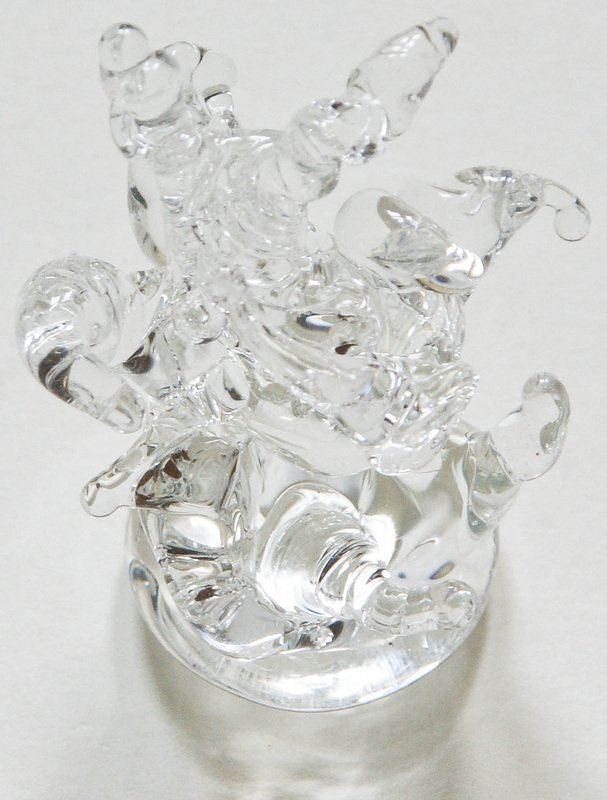 Hand, 2009, borosilicate glass 