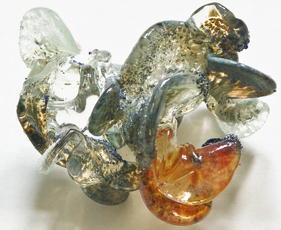 Celestial Flower I, 2009, borosilicate glass 