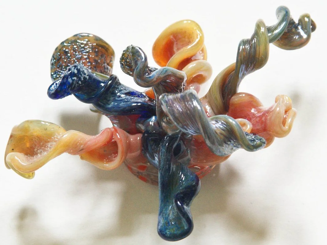 Fusilli, 2009, borosilicate glass 