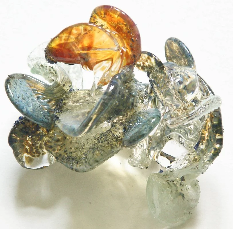 Celestial Flower I, 2009, borosilicate glass 