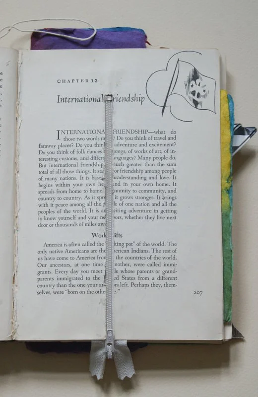 The Girl Scout Handbook or Everything You Need to Know About Being a Woman, 2009, artist's book assemblage