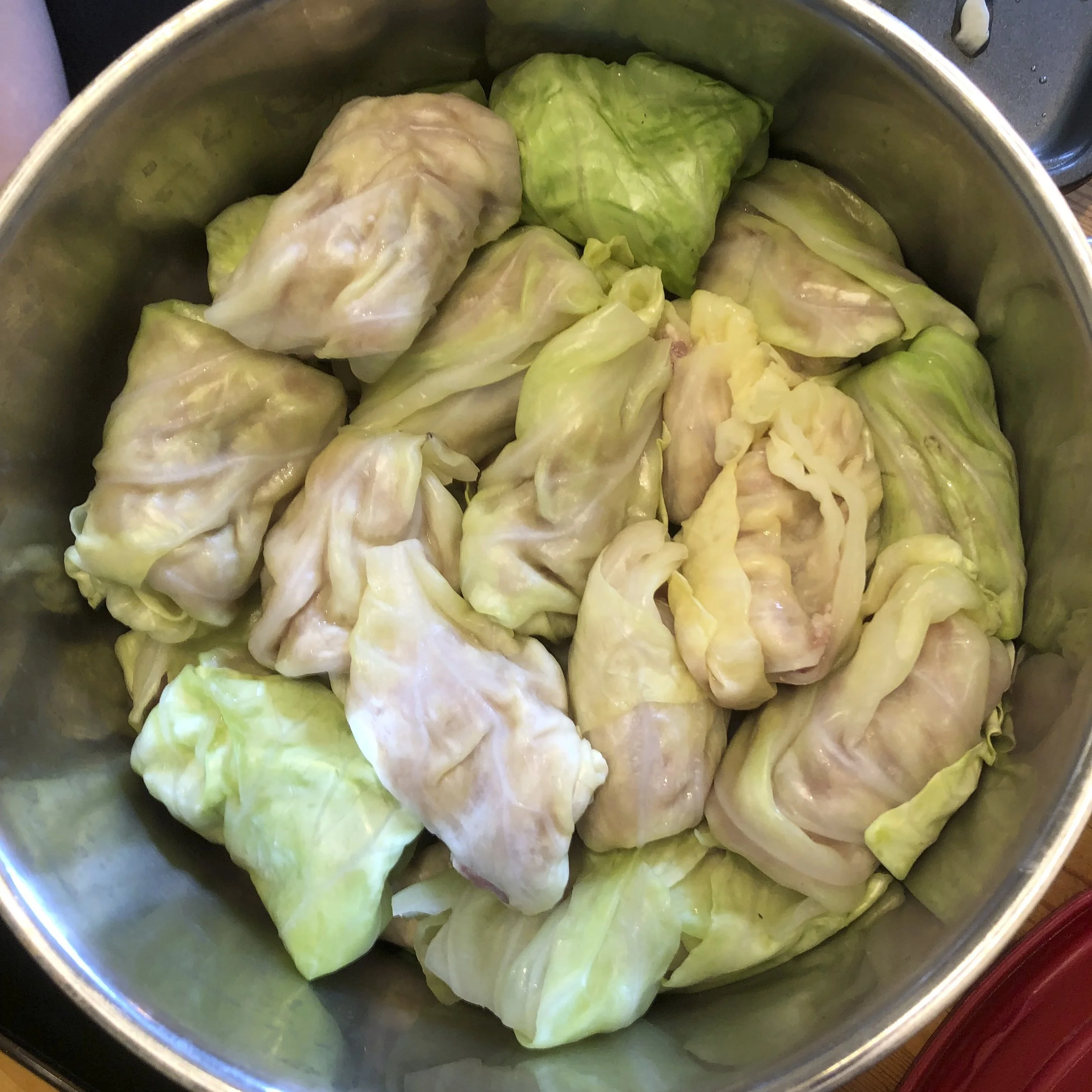 Hołubci (Ukranian Stuffed Cabbage)