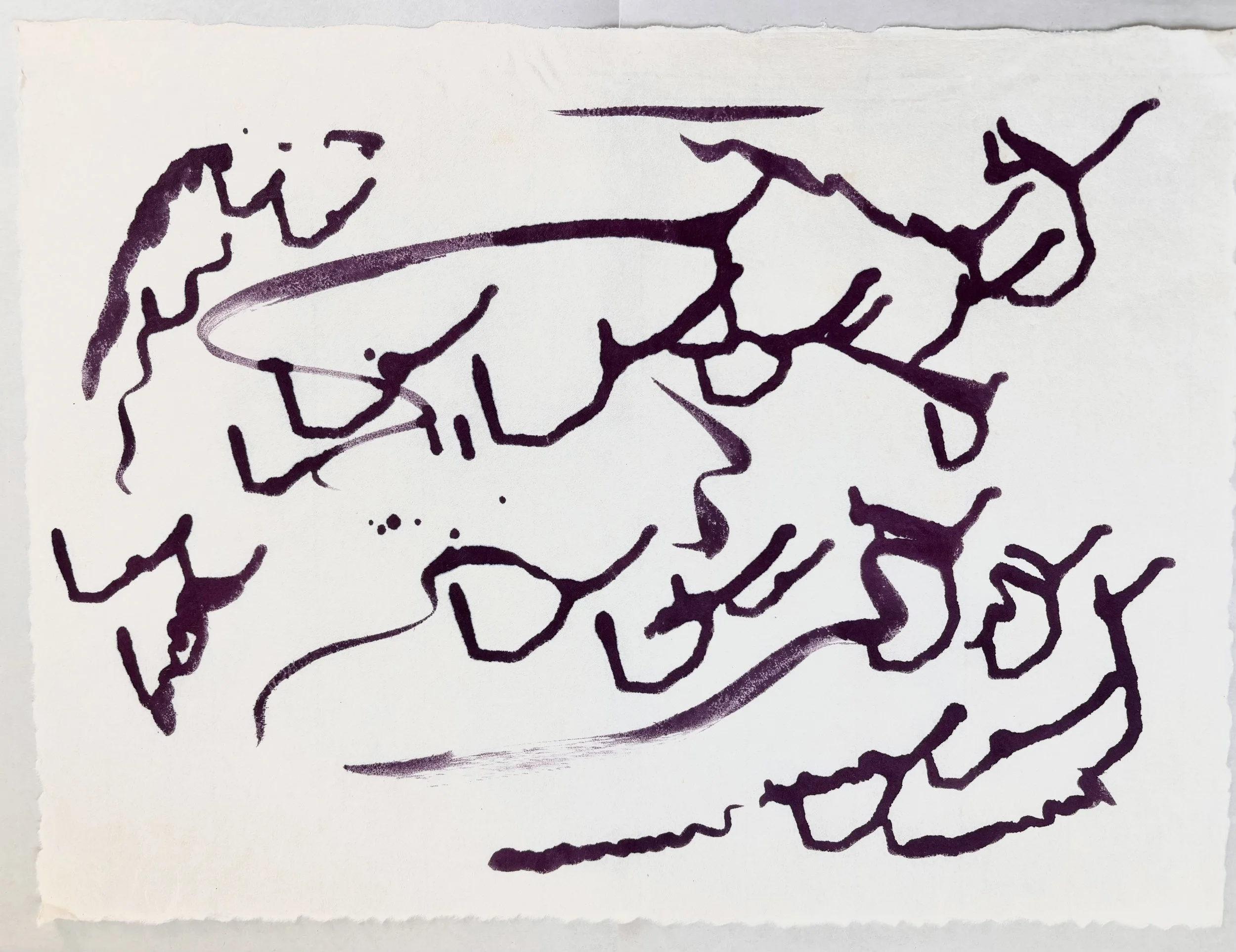 Untitled, 2024, monotype