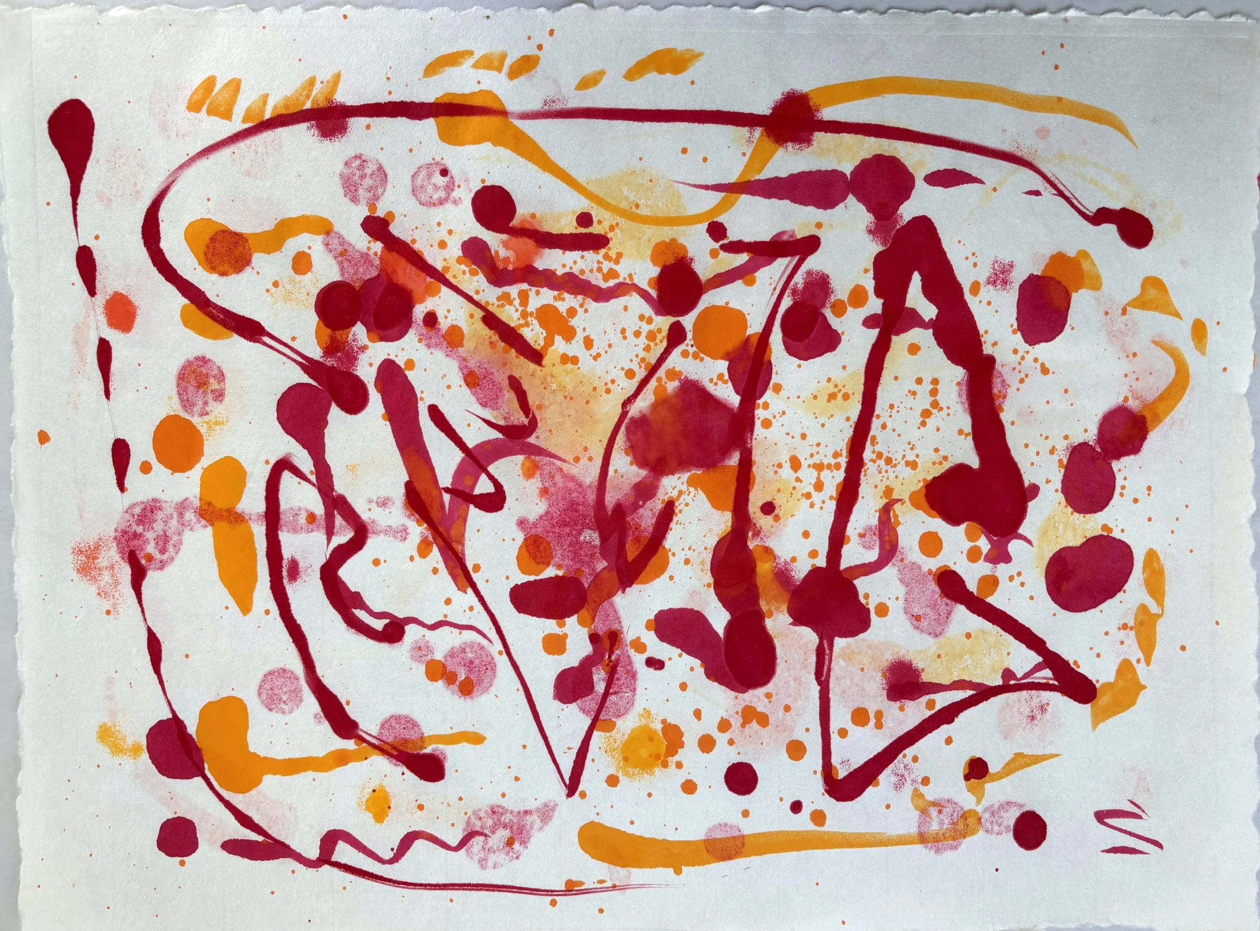 Untitled, 2024, monotype