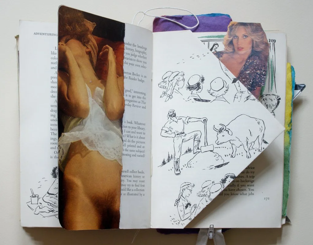 The Girl Scout Handbook or Everything You Need to Know About Being a Woman, 2009, artist's book assemblage
