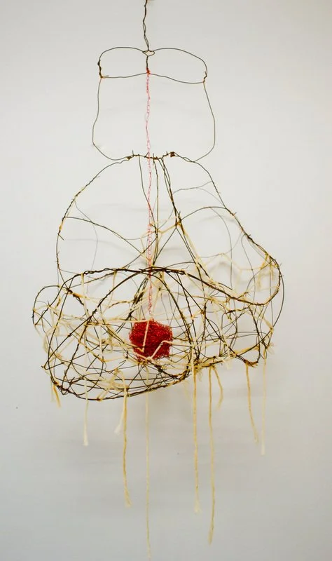 Womb, 2009, mixed media assemblage