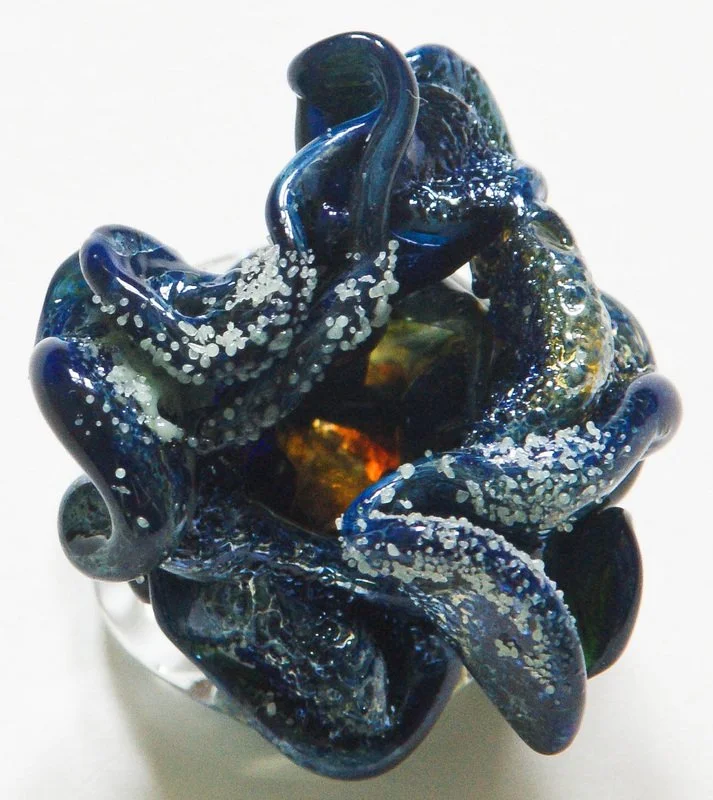 Blue Coral II, 2009, borosilicate glass 