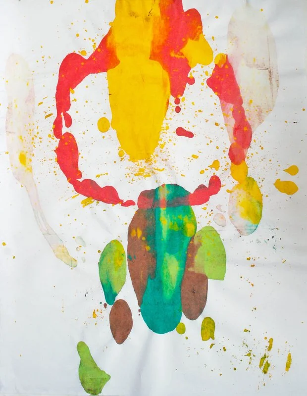 Rose (state 4), 2010, monotype