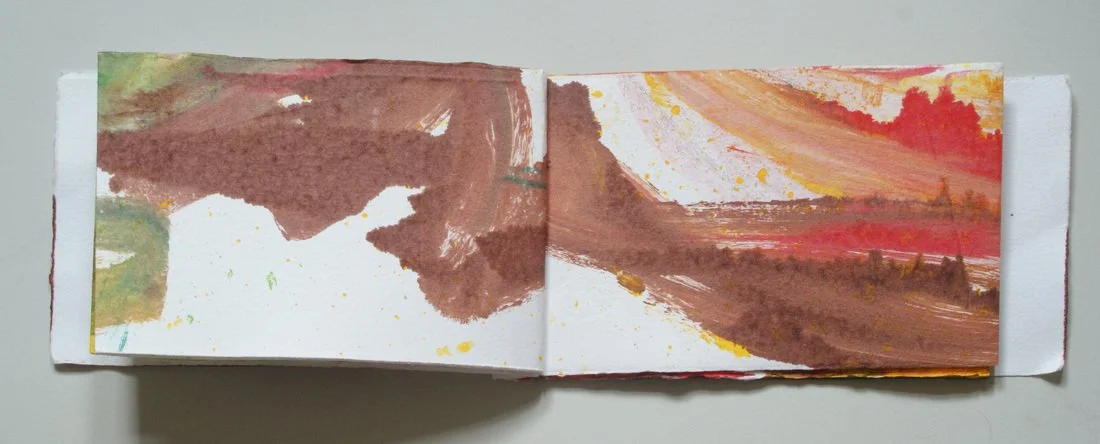 Leftovers I, 2010, monotype artist's book